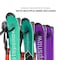 Raxgo Wall Mounted Ski Rack, Ski Wall Mount for 4 Pairs of Skis & Poles or Snowboard, Set of 4 Hooks RGWMSR4H - alternate 3